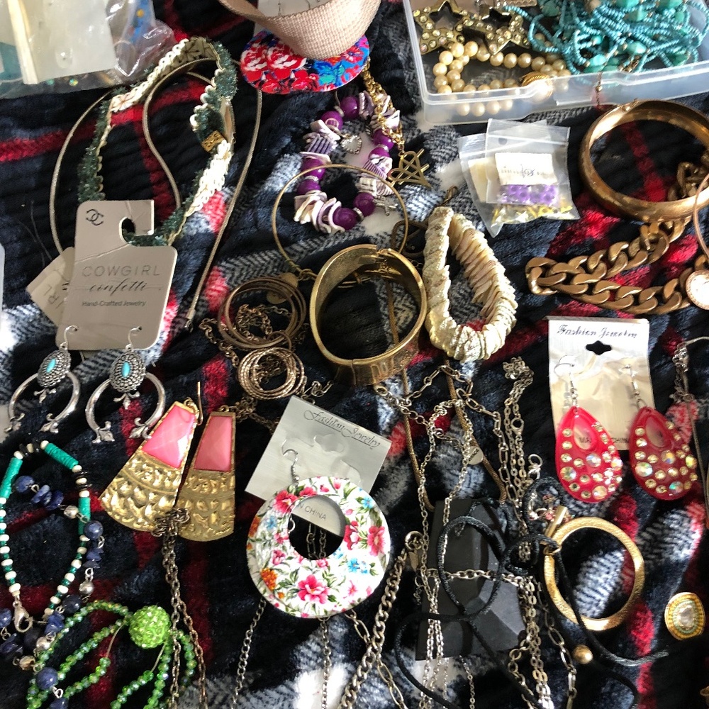 Antique and hand made jewelry